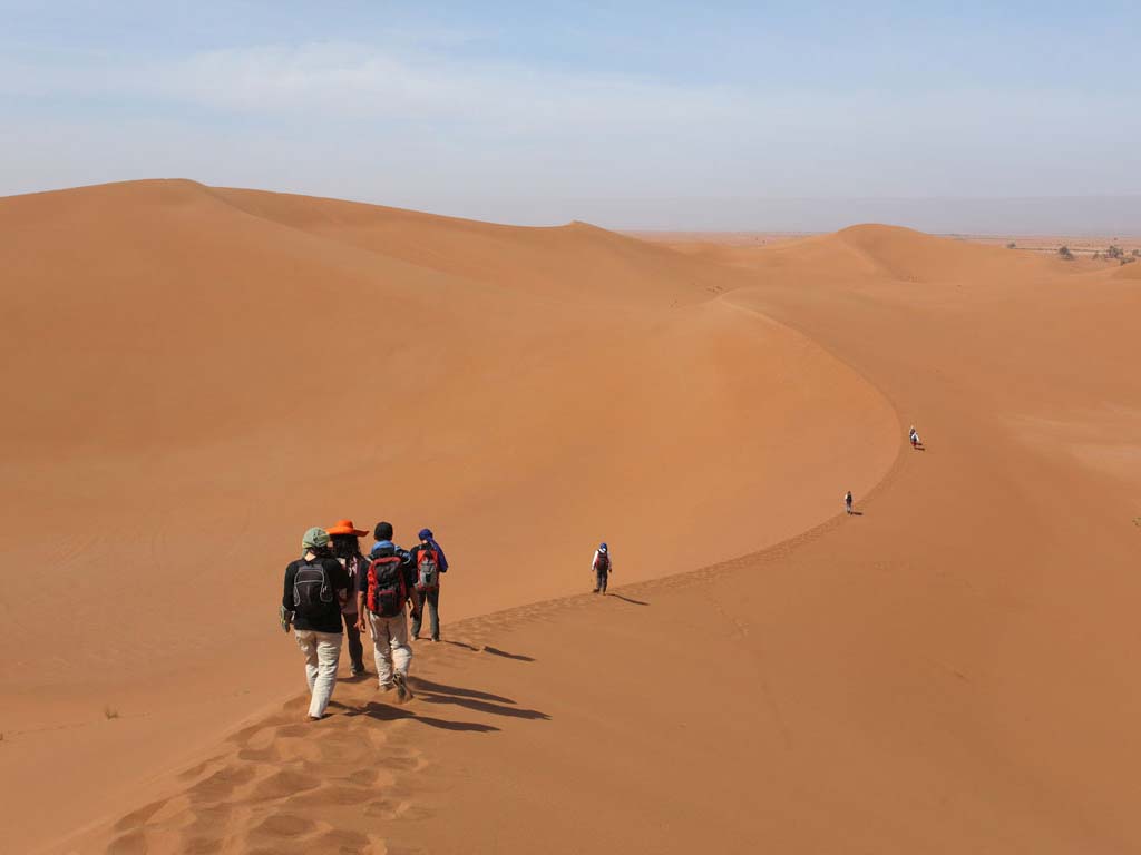Trekking au désert de l’Erg Chegaga au départ de Ouarzazate – 5 jours